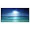 Designart - Blue sky on the beach of la Digue island Seychelles - Sea & Shore Photographic on wrapped Canvas